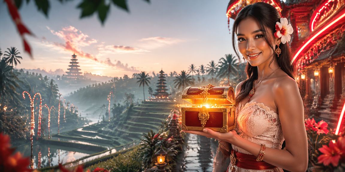 Tampilan aplikasi casino dengan efek neon yang mencolok di layar ponsel